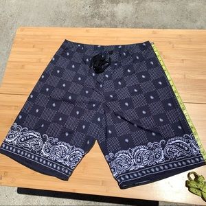 Vintage Crooks & Castles Board Shorts